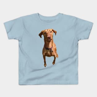 Penny the Vizsla Dog Kids T-Shirt